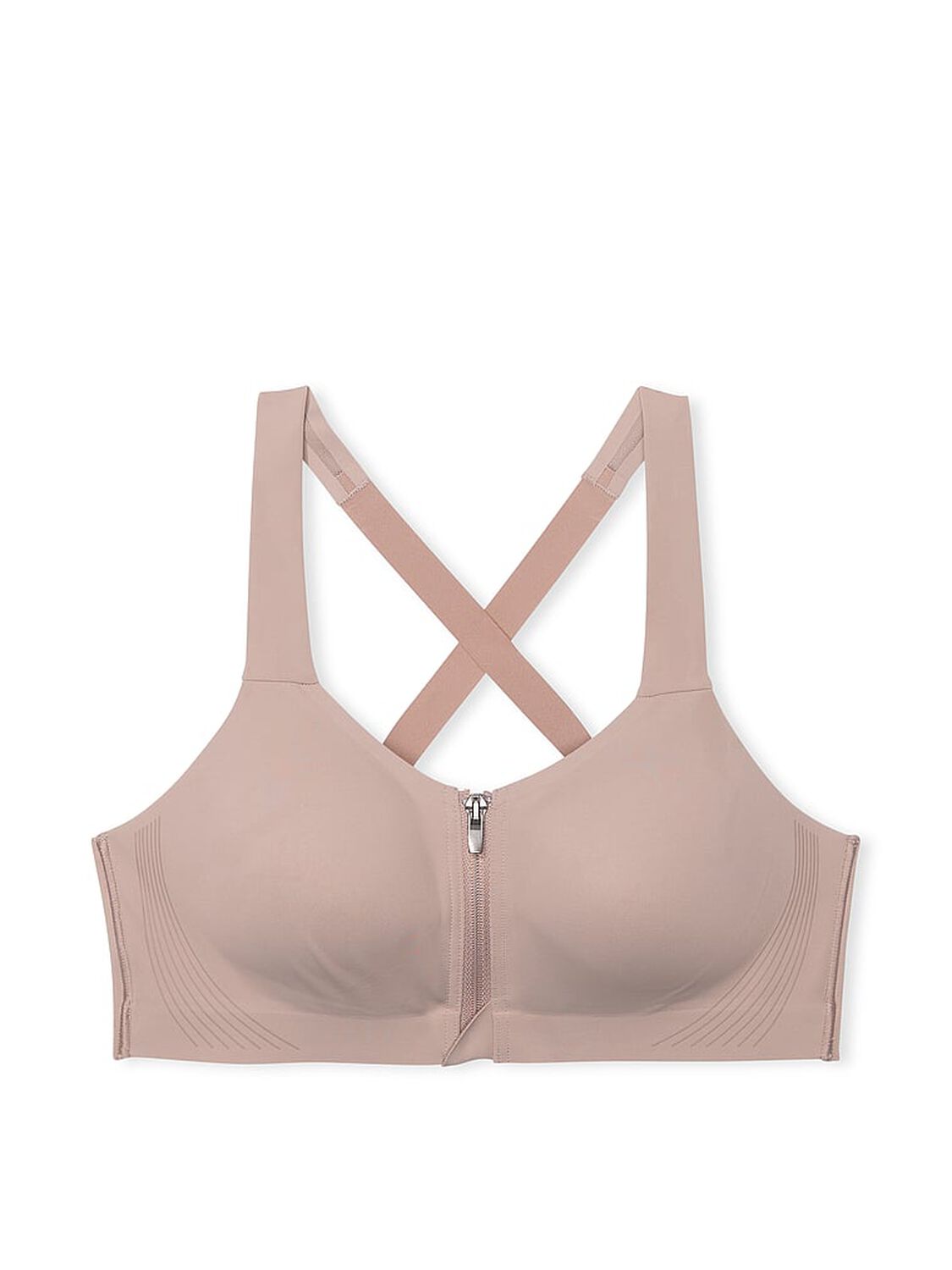 vs Vsx Knockout Front-Close Sports Bra Bare Taupe 3 of 4 
