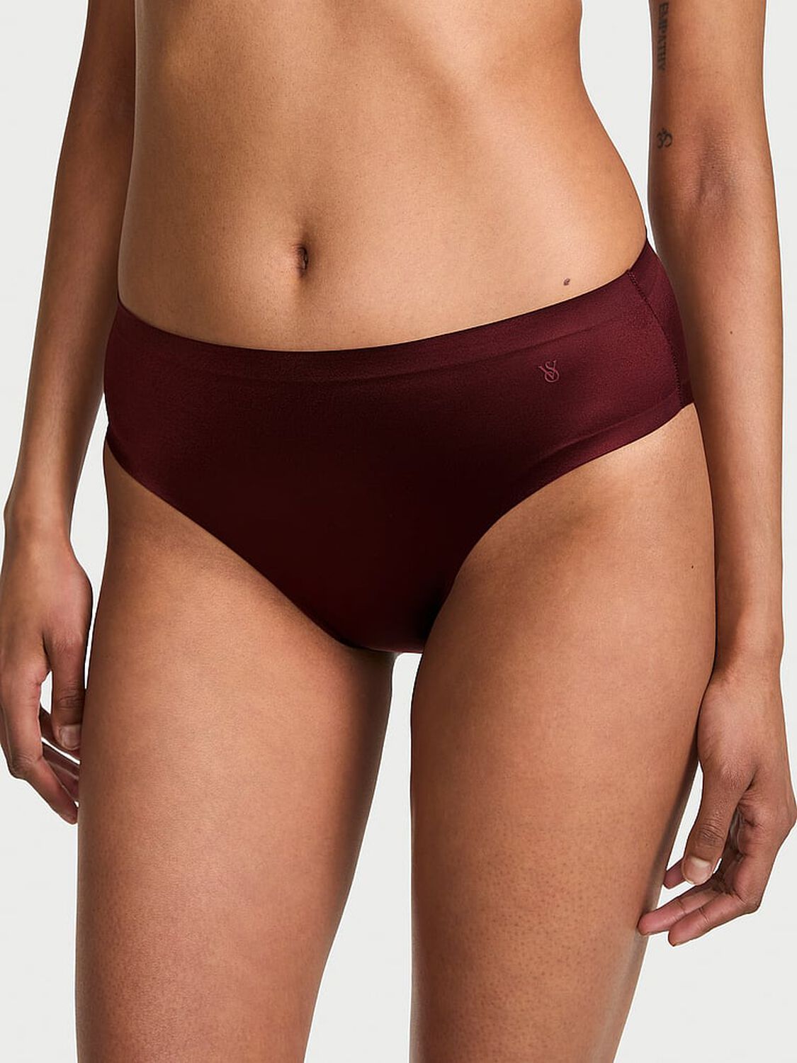 vs No-Show No-Show Mid-Rise Bikini Panty Cherrywood 1 of 4 