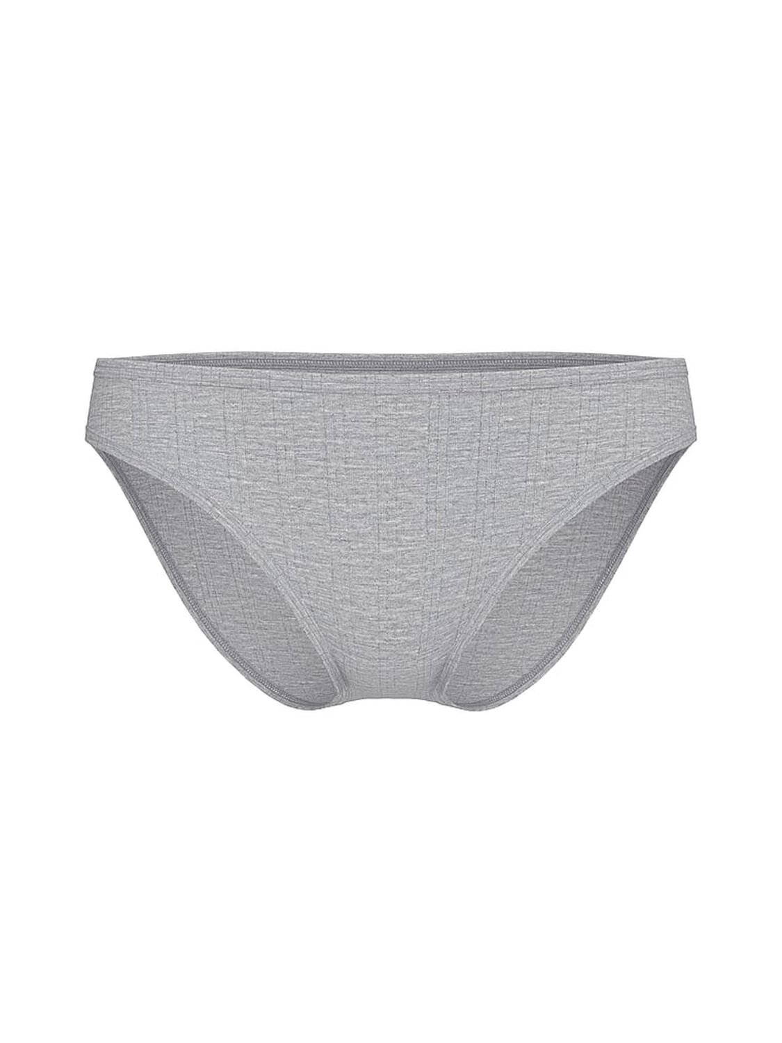 vs Victoria's Secret Ultra-Fine Modal Bikini Panty Medium Heather Grey 3 of 3 