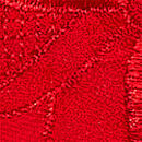 Tied-with-a-Bow Embroidery Garter Belt, Bright Vermillion, swatch