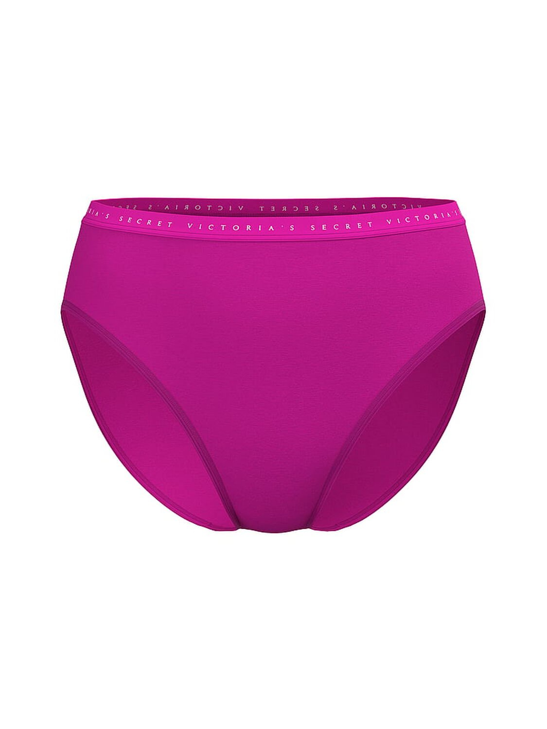 vs Victoria's Secret Stretch Cotton High-Leg Brief Panty Allure Pink 3 of 3 