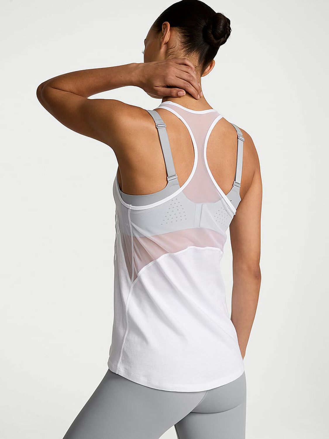 vs Vsx VSX Pima Cotton Jersey Racerback Tank Vs White 2 of 2 