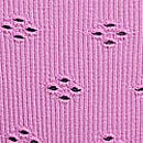 Seamless Eyelet Bikini Panty, Cosmo Pink, swatch