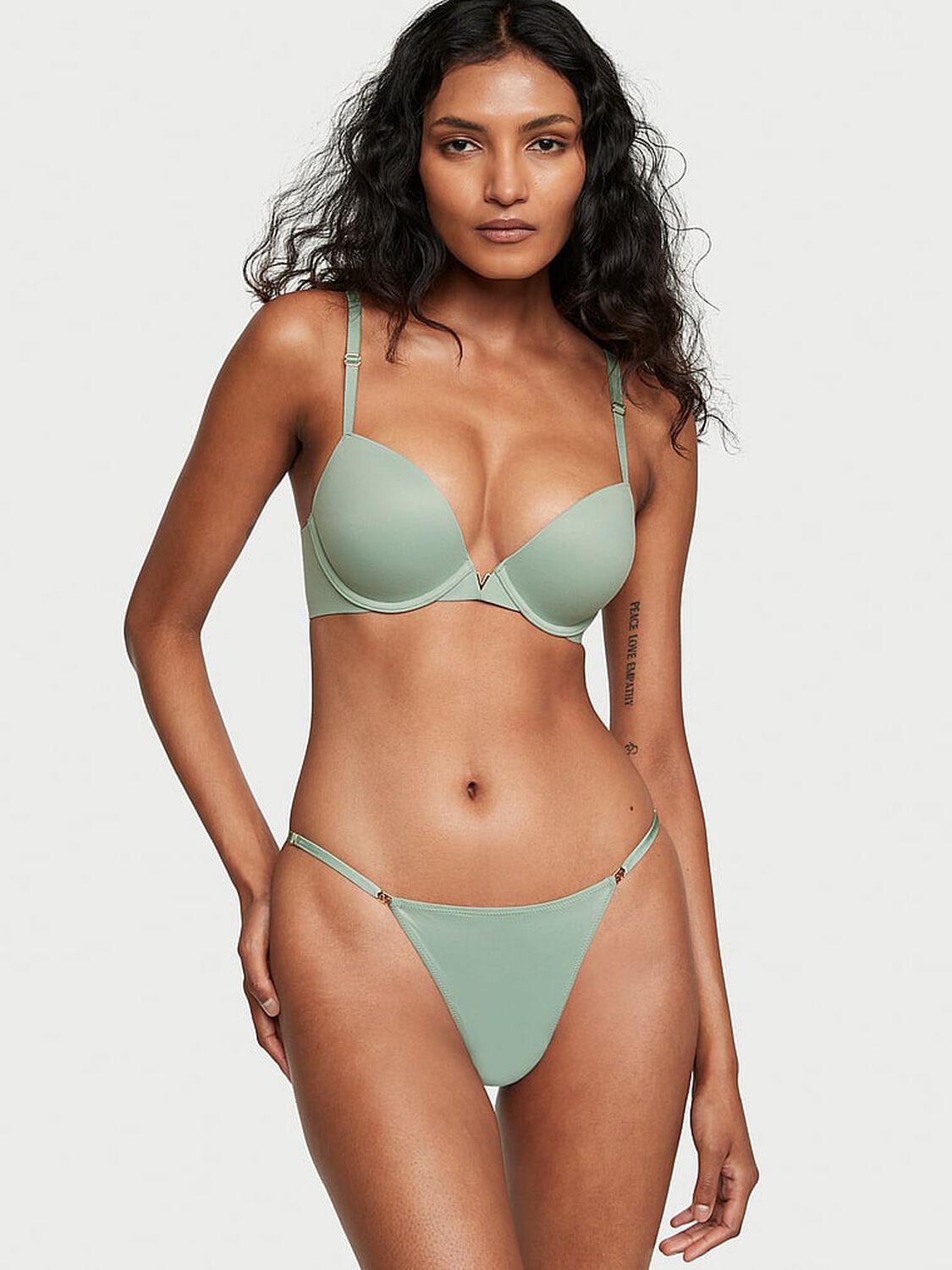 vs Love Cloud Adjustable String Thong Panty 4 of 4 
