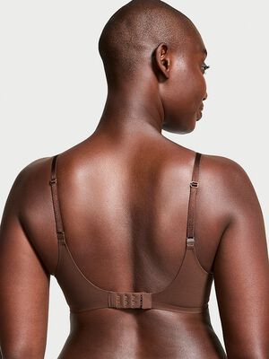 Smooth Lightly Lined Plunge Demi Bra