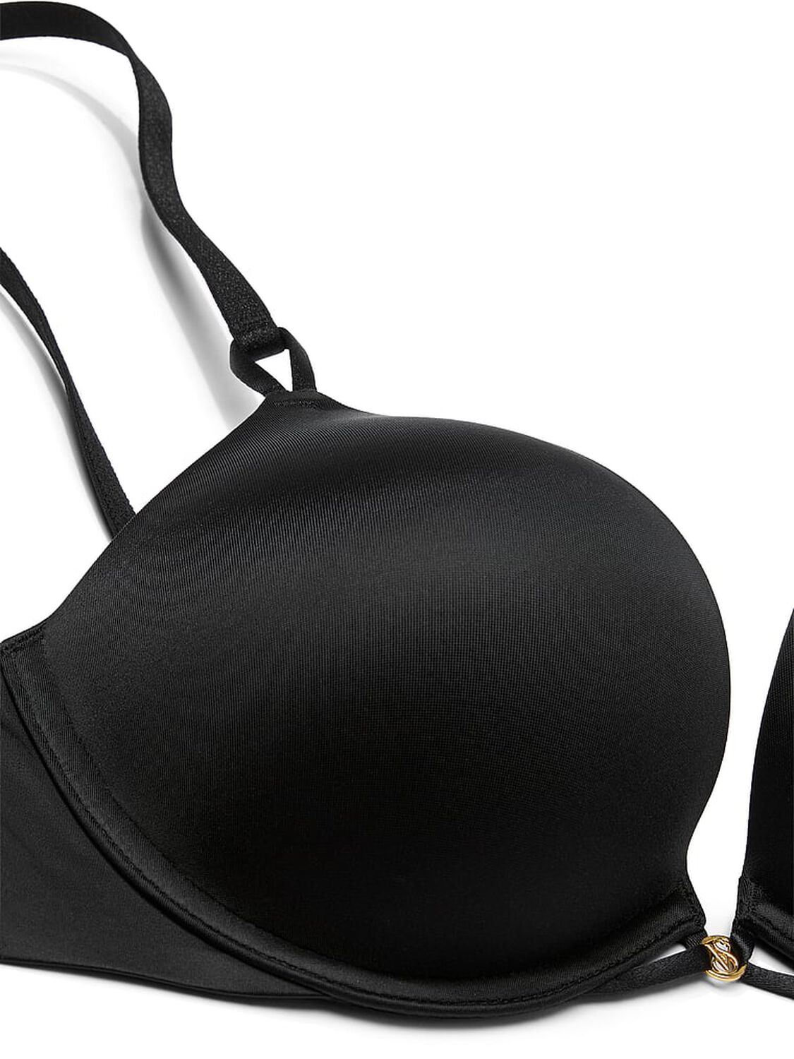 vs Very Sexy Bombshell Add-2-Cups Smooth Push-Up Bra Jet Black 4 of 5 