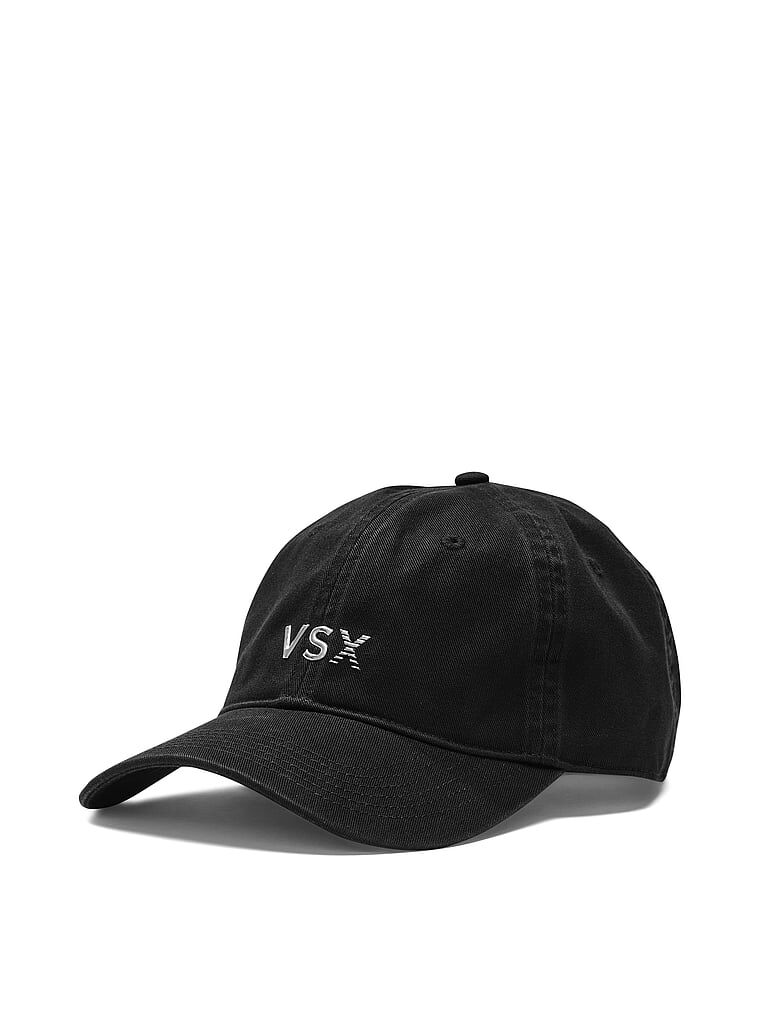 VSX Baseball Hat Pure Black One Size | Victoria's Secret Australia