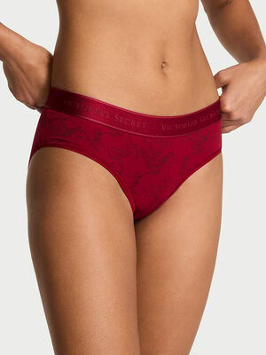 Logo Cotton Hiphugger Panty