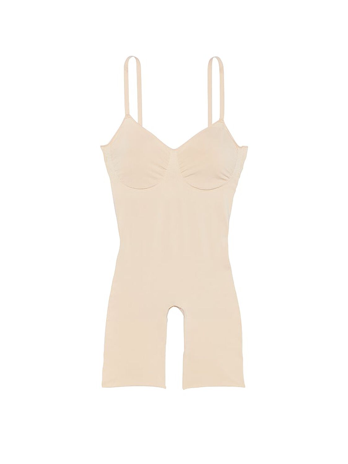 vs Victoria's Secret Shapewear by Victoria SeamlessShaping™ Mid-Thigh Bodysuit Marzipan 3 of 4 