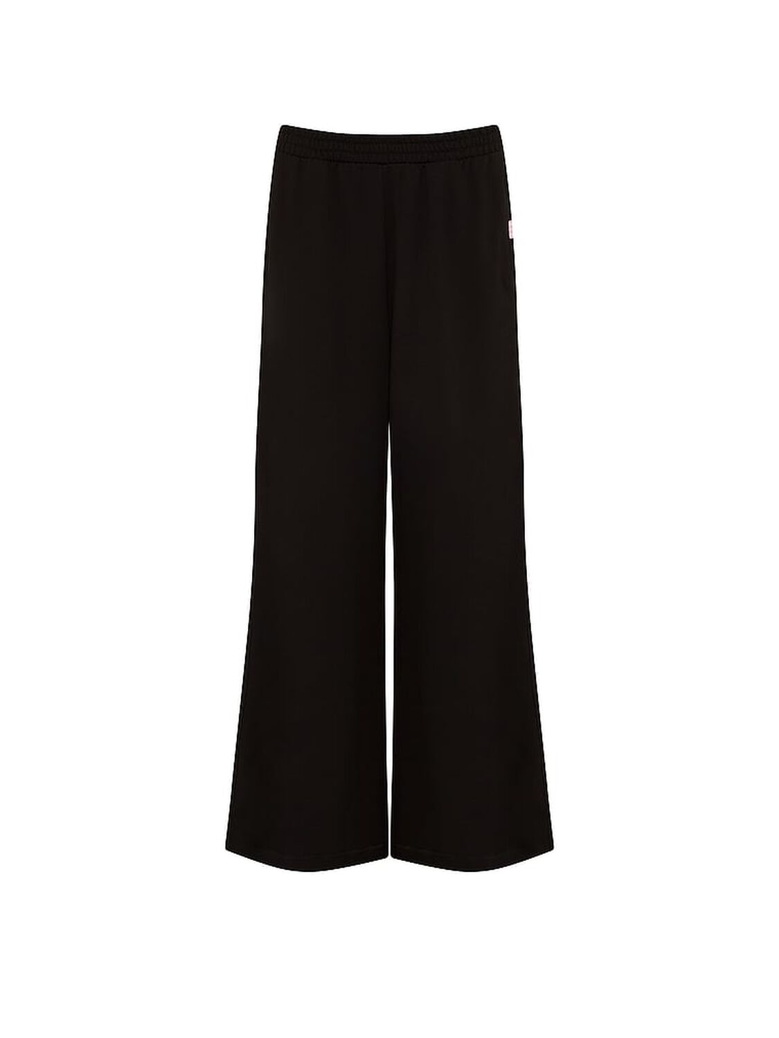 vs Angel Essentials Off-Duty Terry Wide-Leg Sweatpant Black 3 of 3 