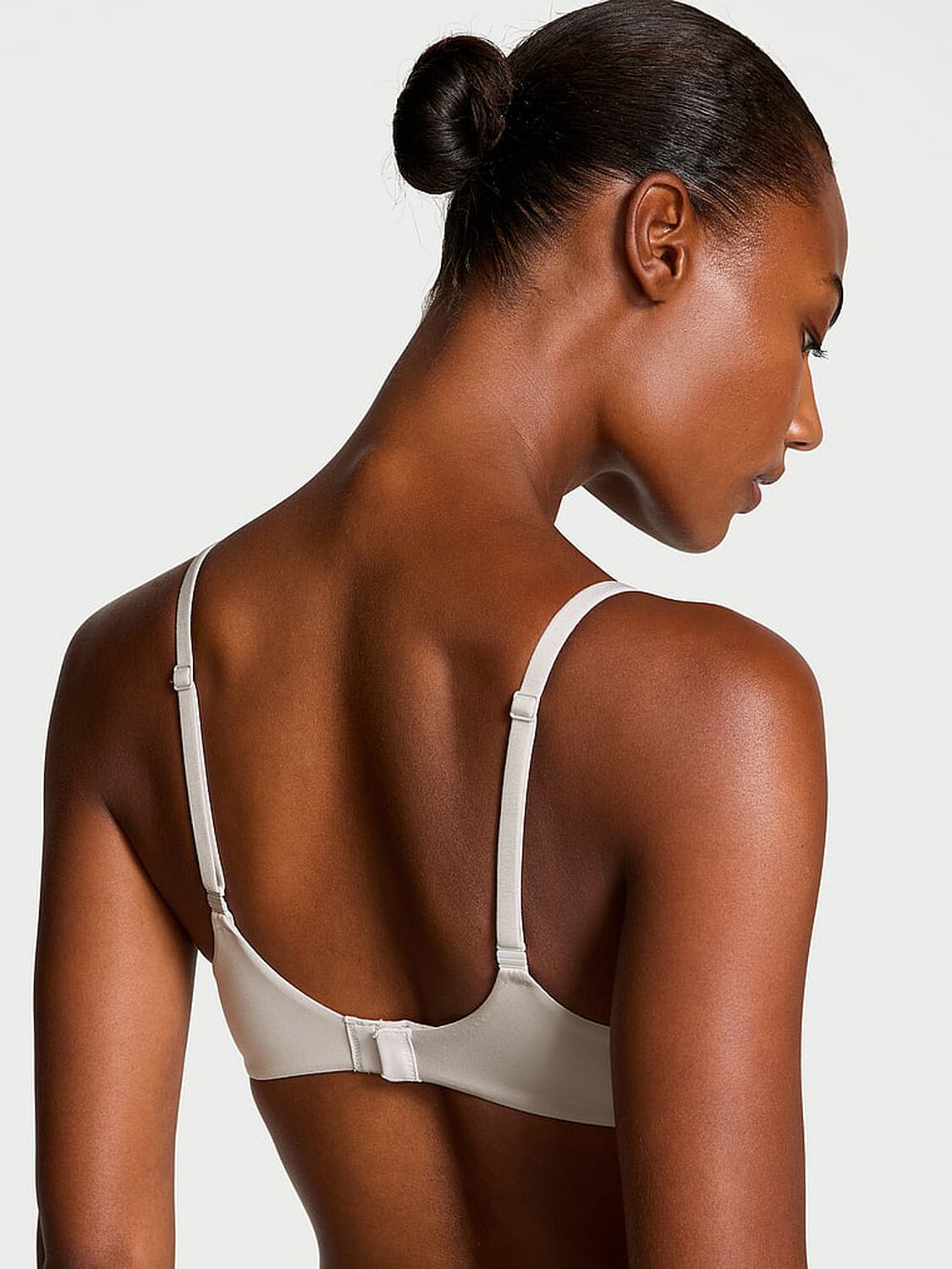 vs Body By Victoria Perfect Shape Push-Up Smooth Bra Silver Pearl 2 of 3 