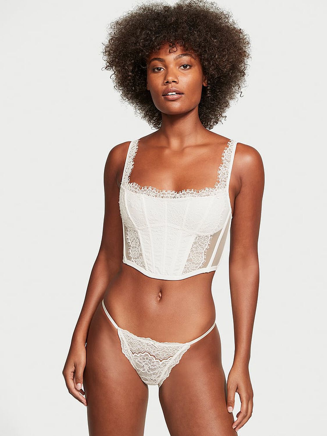 vs Dream Angels Lace Corset Top 4 of 5 