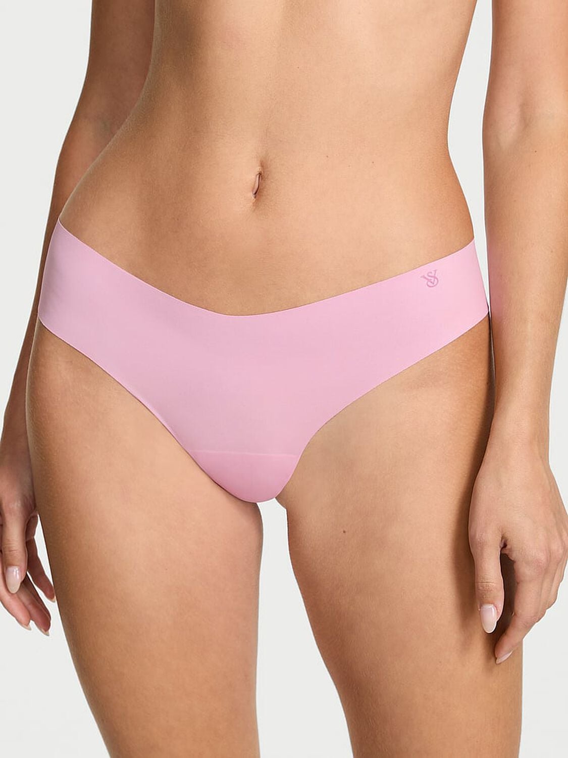 vs No-Show No-Show Thong Panty Bikini Pink 1 of 3 