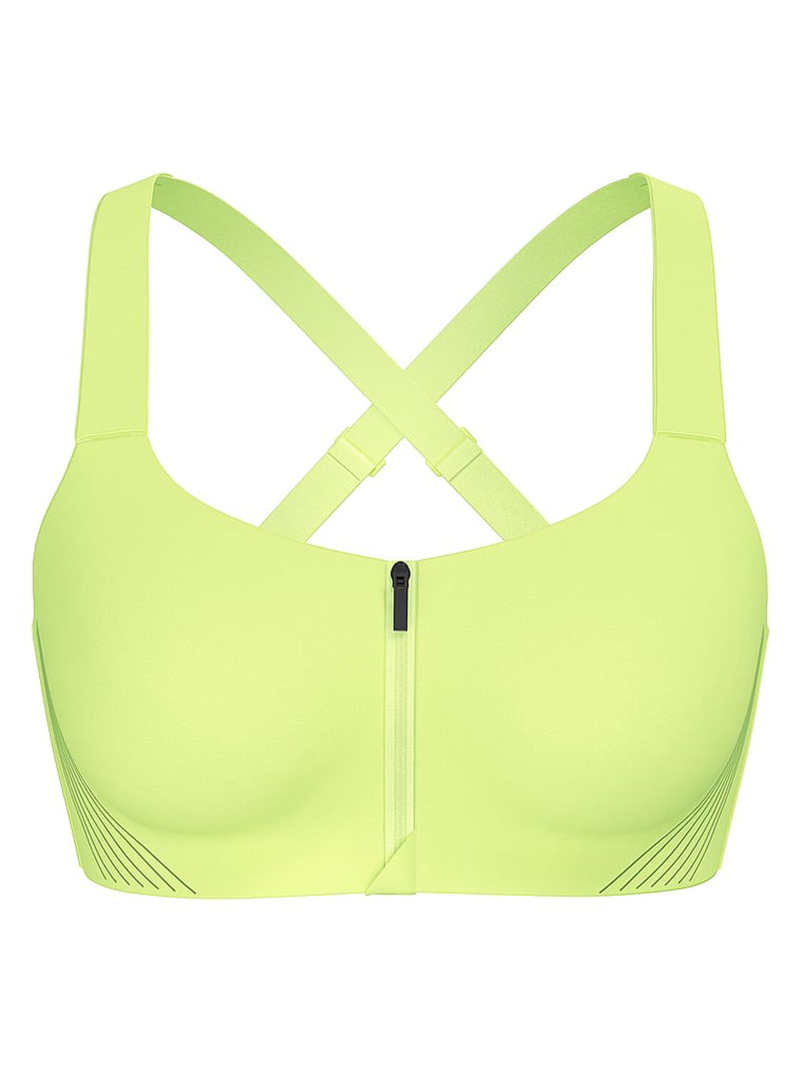 vs Vsx Knockout Front-Close Sports Bra Sparkling Lime 3 of 4 