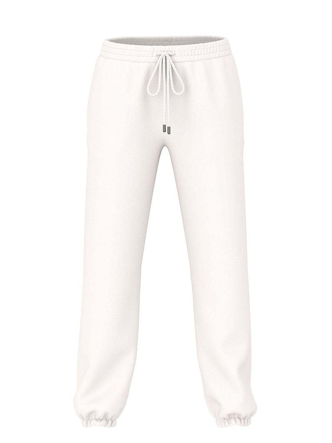 vs Angel Essentials Off-Duty Fleece Jogger Sweatpant Coconut White 1 of 3 