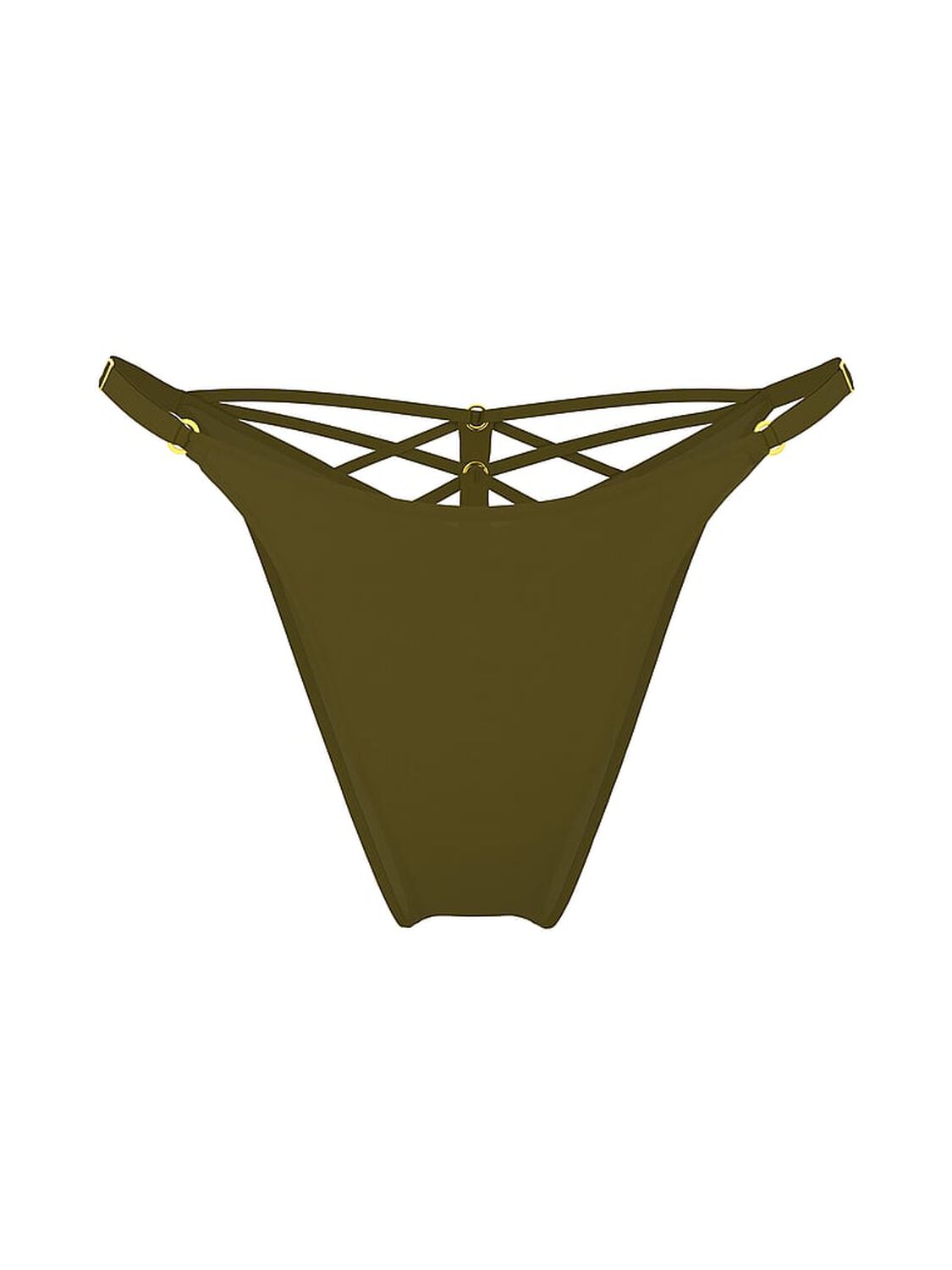 vs Very Sexy Smooth Adjustable Brazilian Panty Green Chameleon 1 of 3 