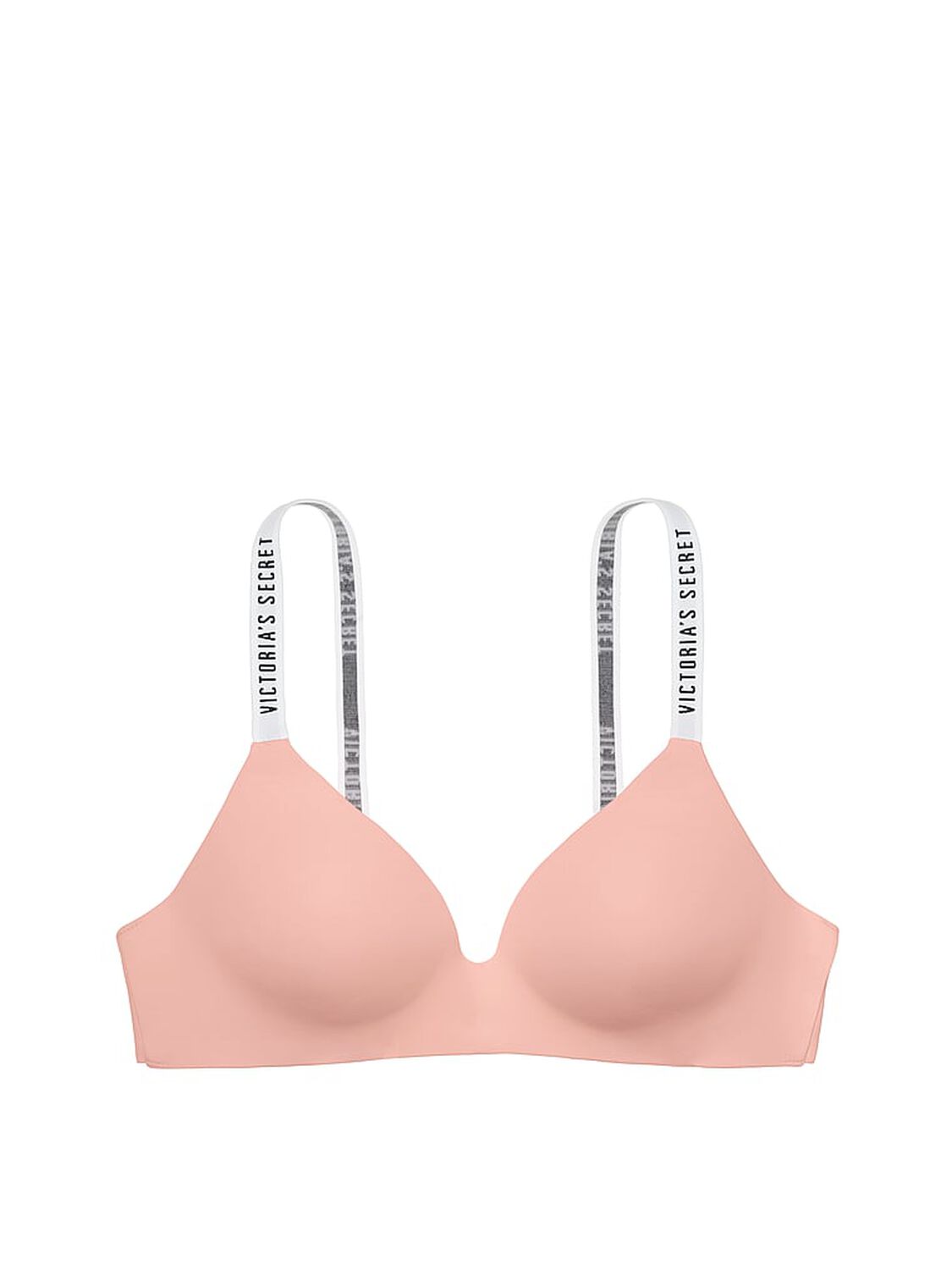 vs The T-Shirt Lightly-Lined Wireless Bra Misty Rose 3 of 3 