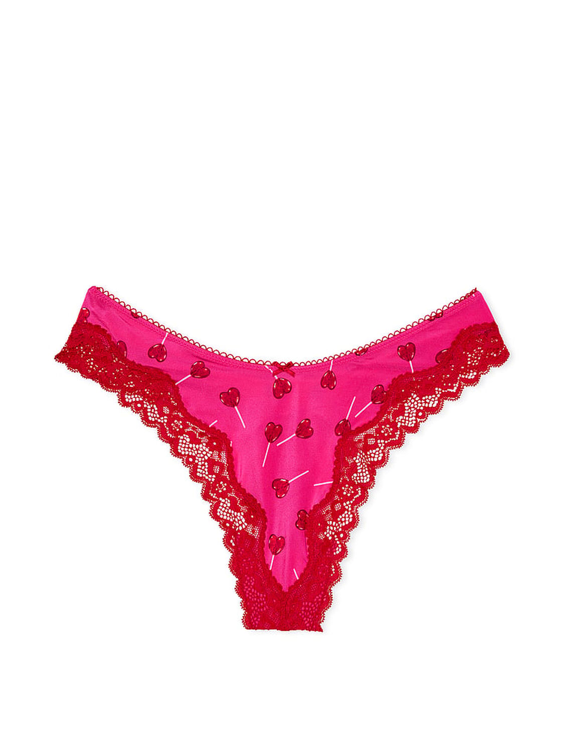vs Victoria's Secret Tease High-Leg Scoop Thong Panty 3 of 4 