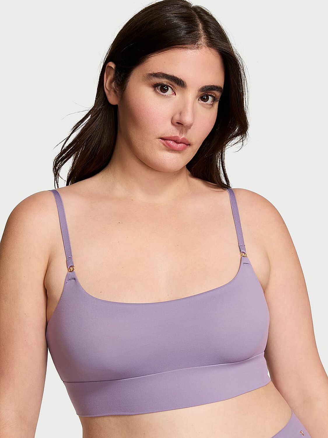 vs Victoria's Secret BODYWEAR by Victoria with FeatherSoft™ Innovation Bralette Frozen Plum 1 of 4 