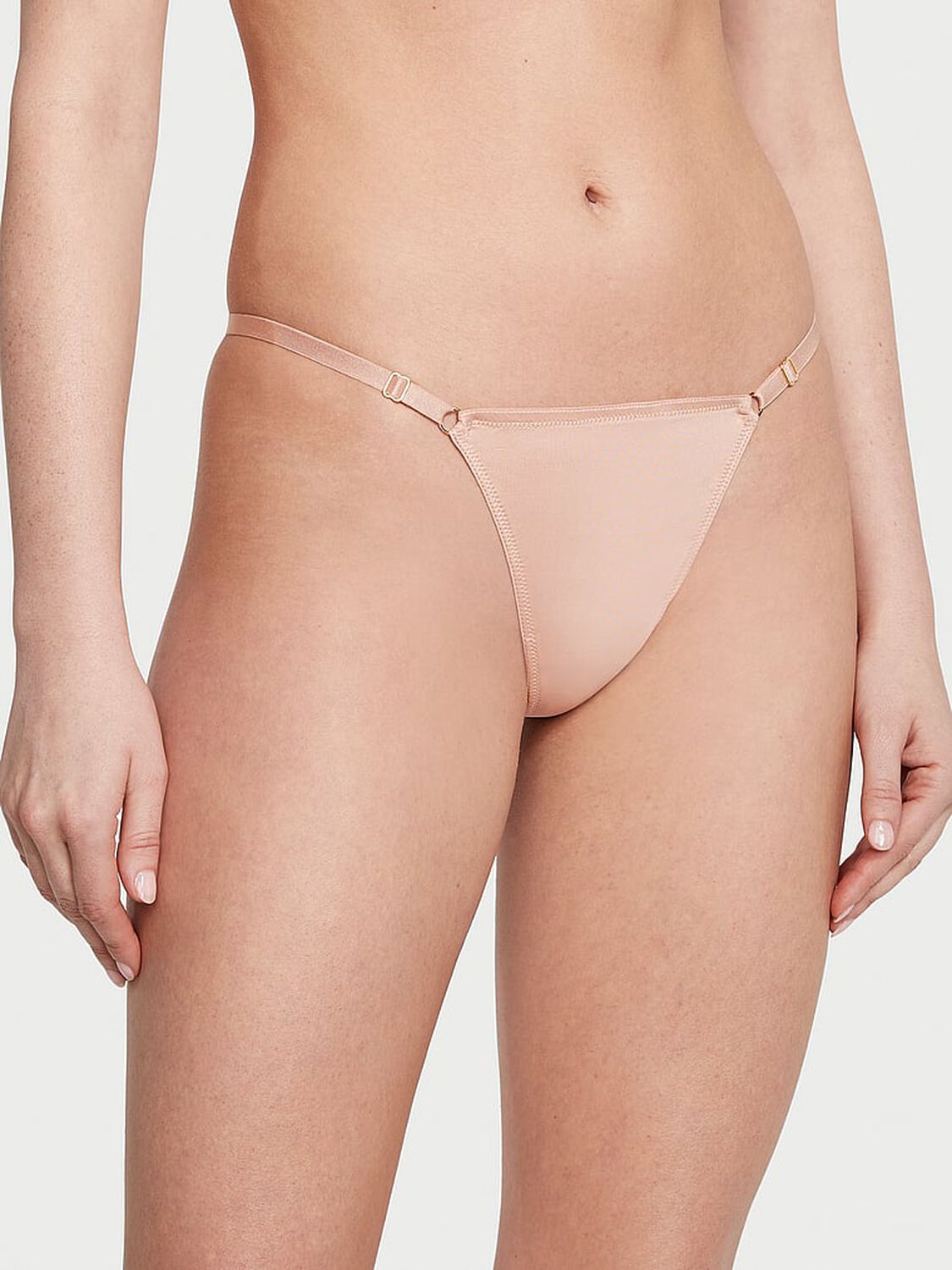 vs Very Sexy Hardware Adjustable V-String Panty Macaron 1 of 3 