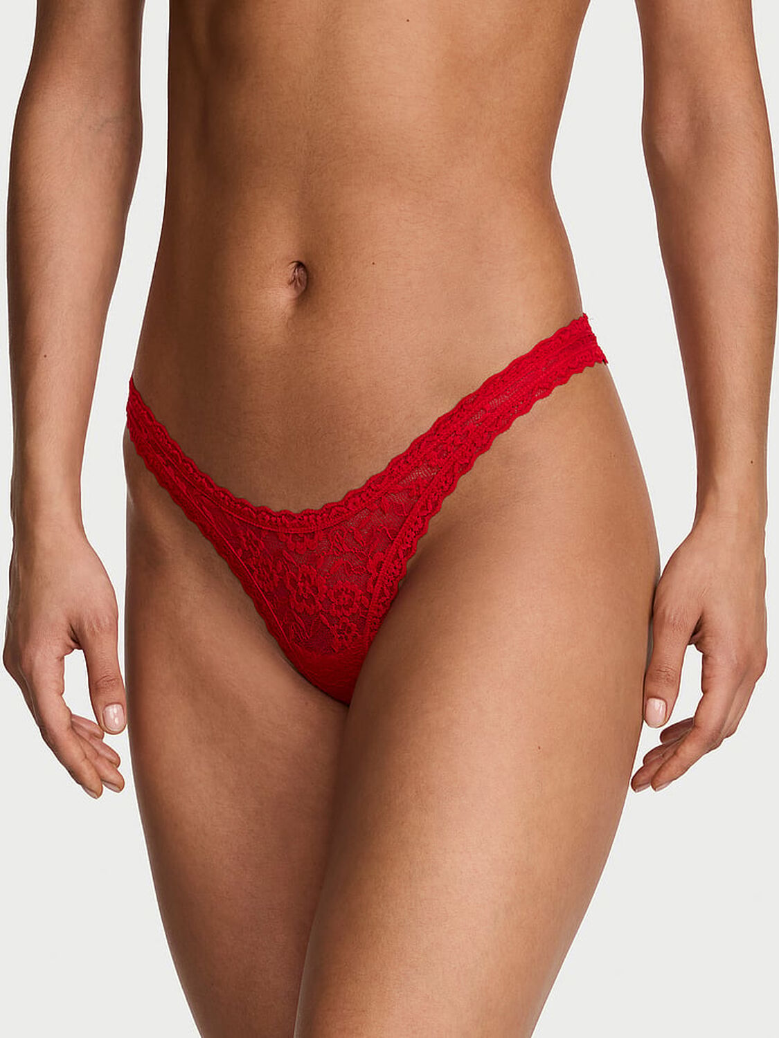 vs The Lacie Lace Ultra-Mini Scoop Thong Panty Lipstick 1 of 3 