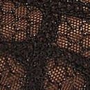 Viper Embroidery Unlined Demi Bra, Black Viper, swatch