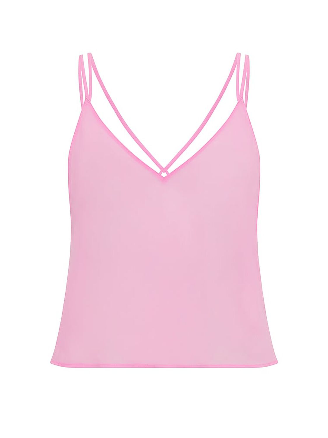 vs Victoria's Secret Chiffon Cami Lilac Shimmer 3 of 3 