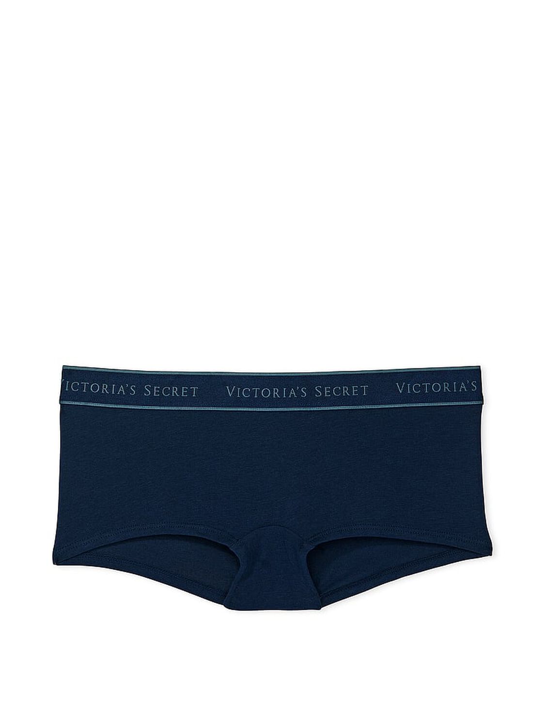 vs Cotton Logo Cotton Boyshort Panty Noir Navy 3 of 3 