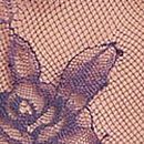 Rose Lace Plunge Flutter Romper, Valiant Purple, swatch