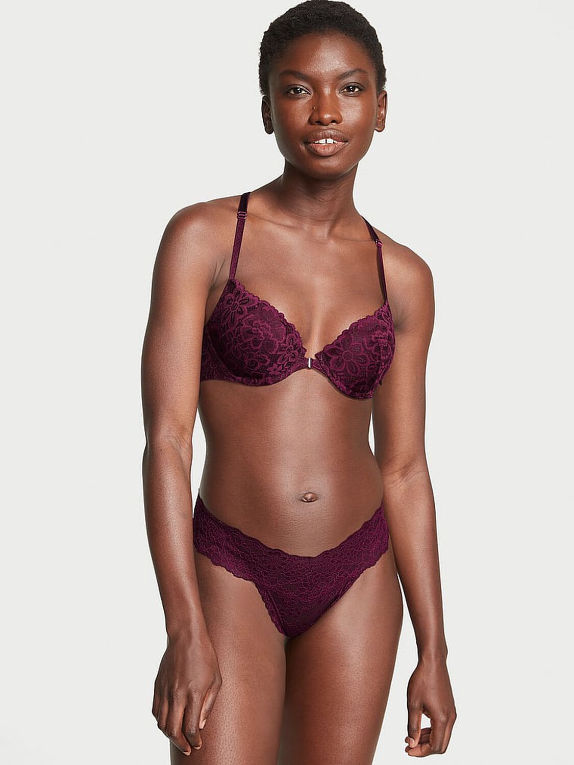 vs The Lacie Lace Thong Panty 1 of 3 