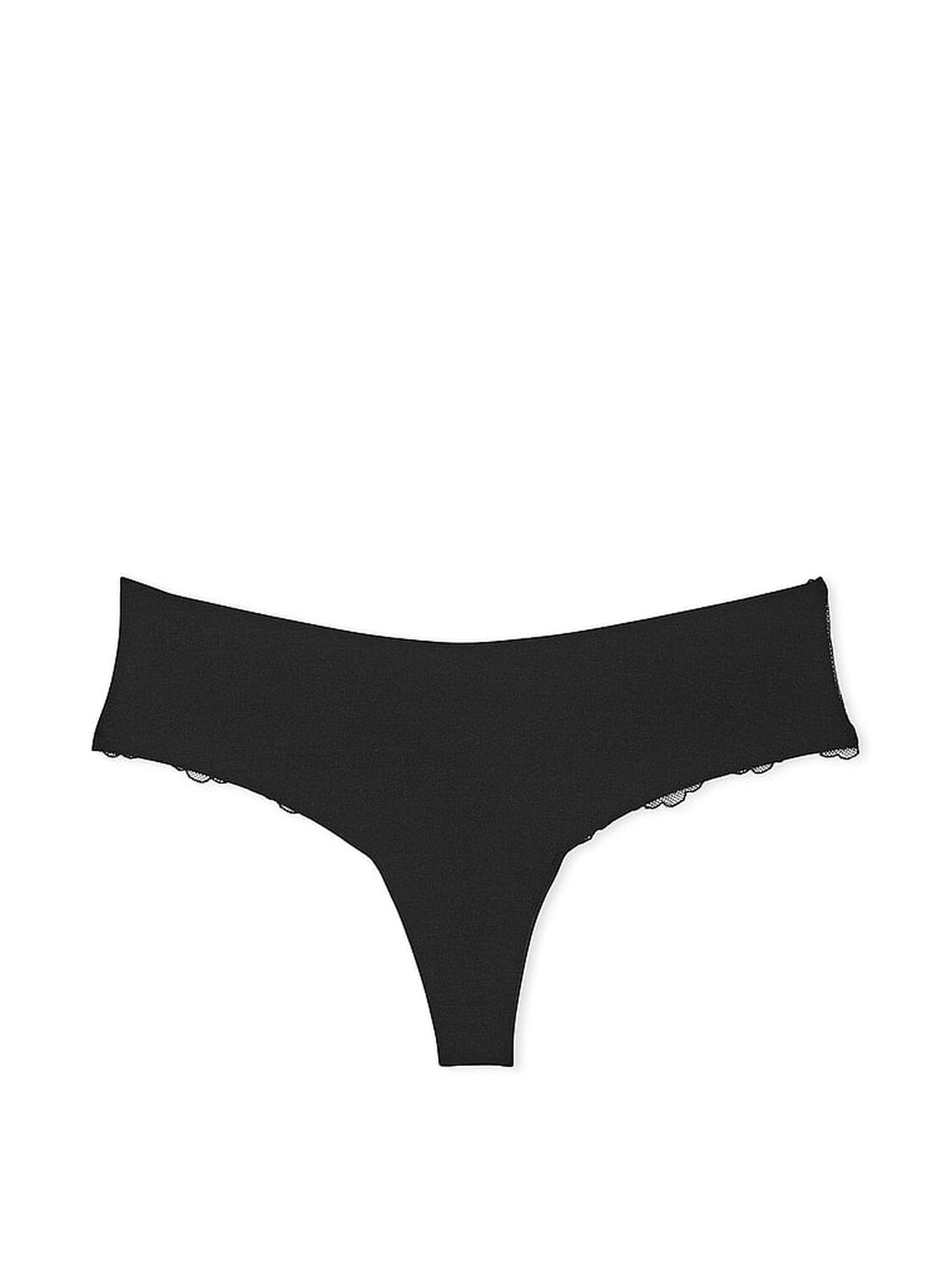 vs No-Show No-Show Lace-Back Thong Panty 3 of 3 