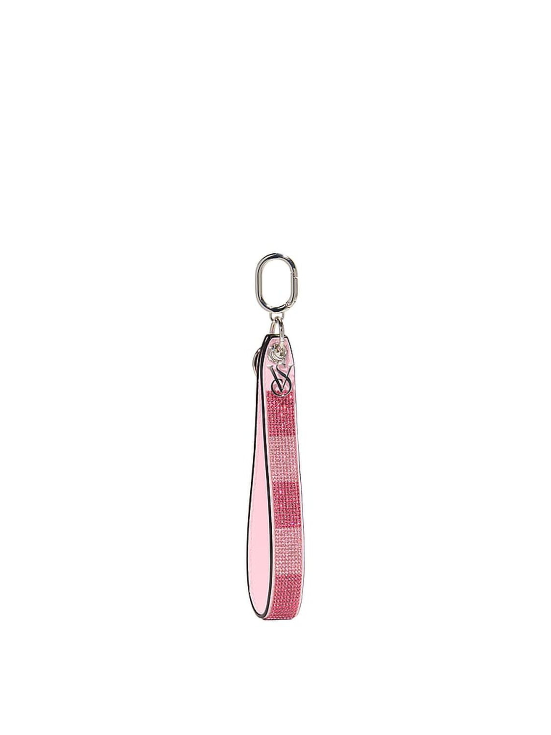 vs Victoria's Secret Shine Narrow Wristlet Strap Keychain Blush 1 of 2 