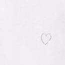 100% Cotton Shine Long Pajama Set, Vs White W Bling Hearts, swatch