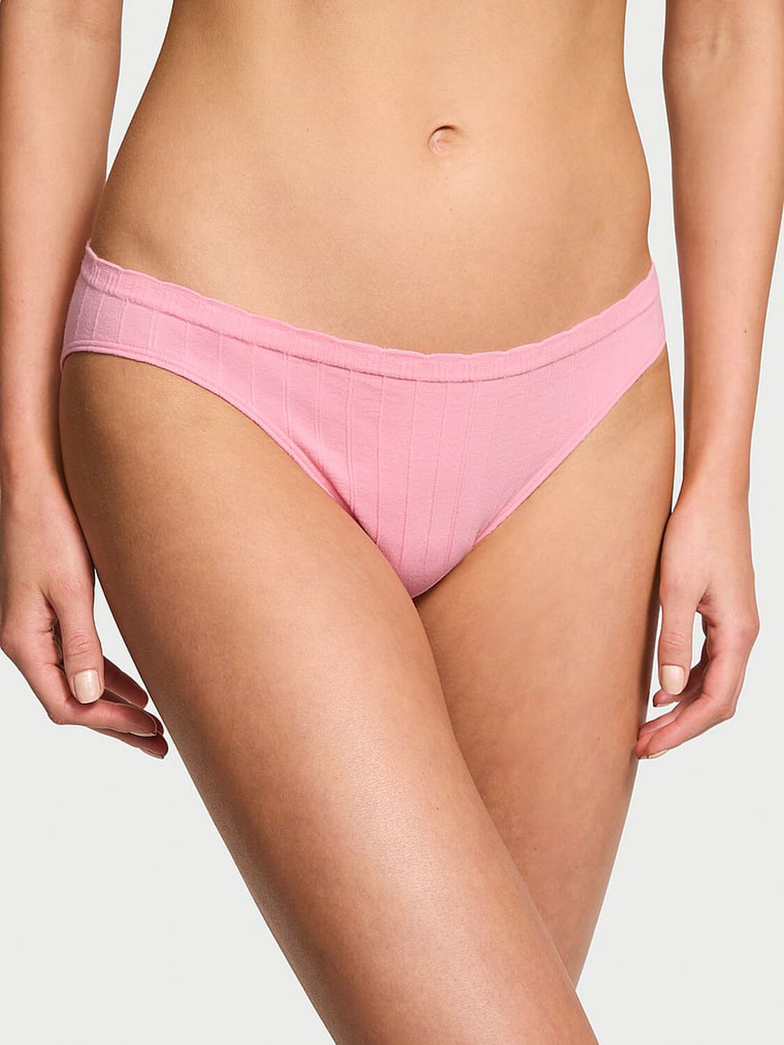vs Victoria's Secret Stretch Cotton Rib Bikini Panty 1 of 3 