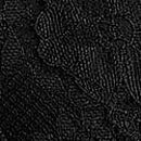 Dare to Dream Lace Deep-V Cropped Corset Top, Black, swatch