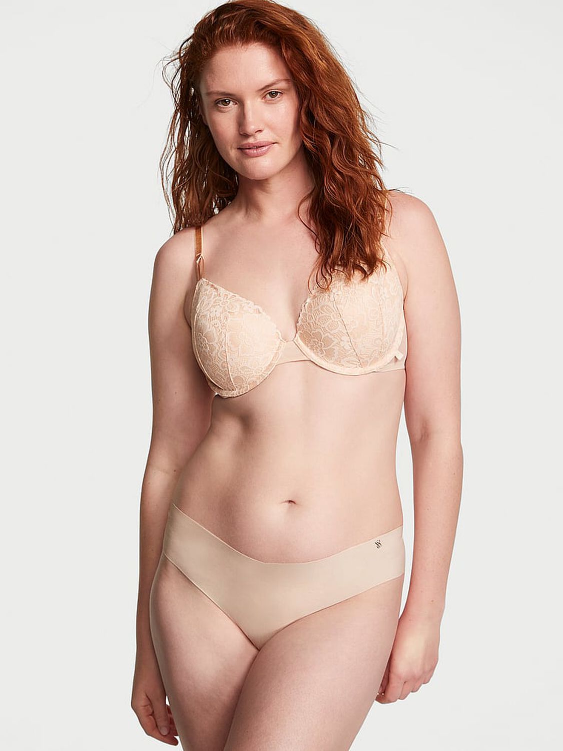 vs No-Show No-Show Thong Panty Champagne 4 of 4 