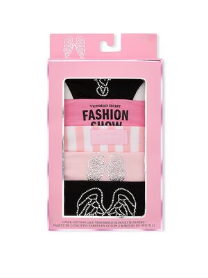 VSFS '26 5-Pack Cotton Lace-Trim Mixed Silhouette Panties