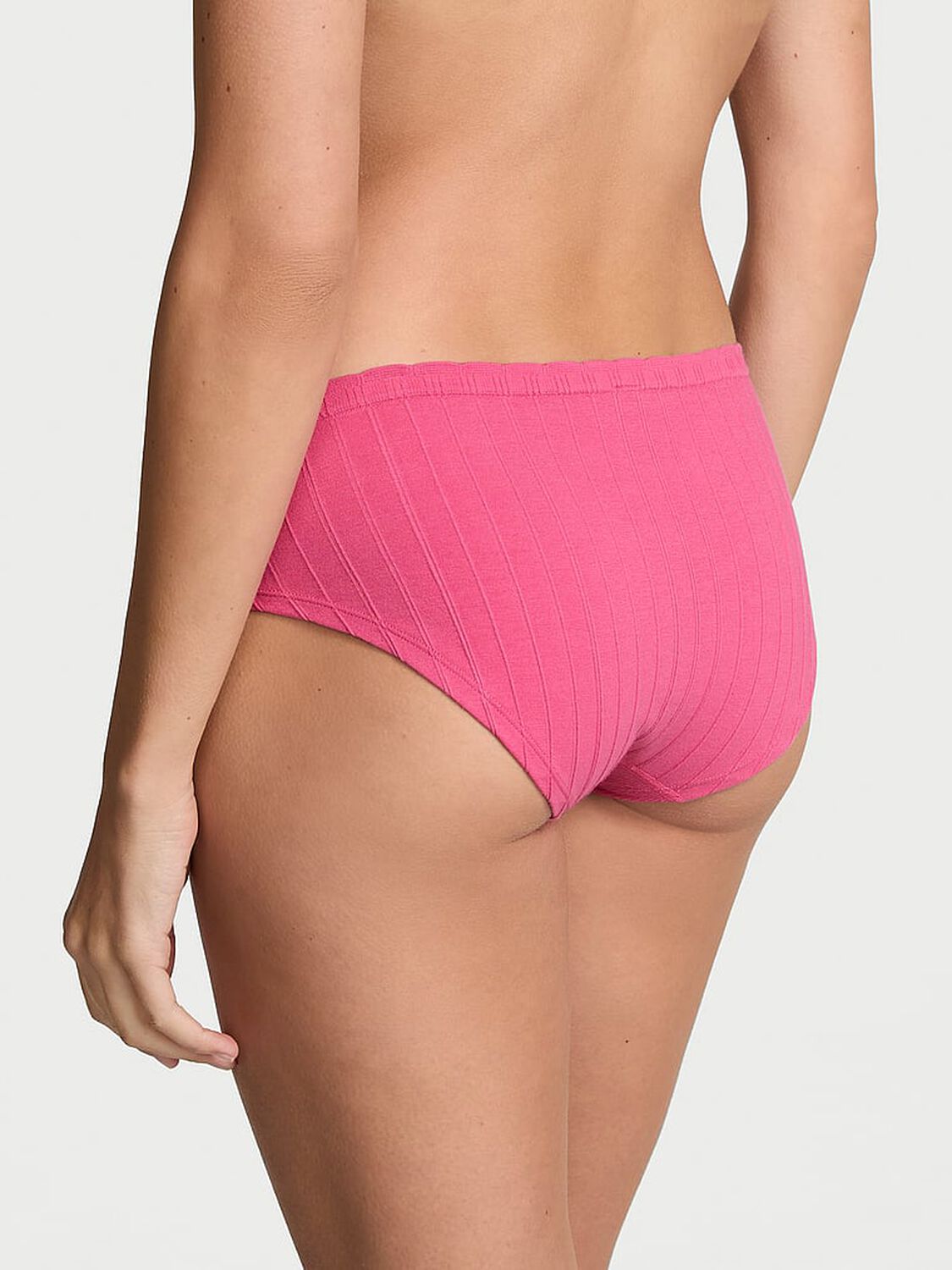 vs Seamless Seamless Cotton Rib Hiphugger Panty Berry Galore 2 of 2 