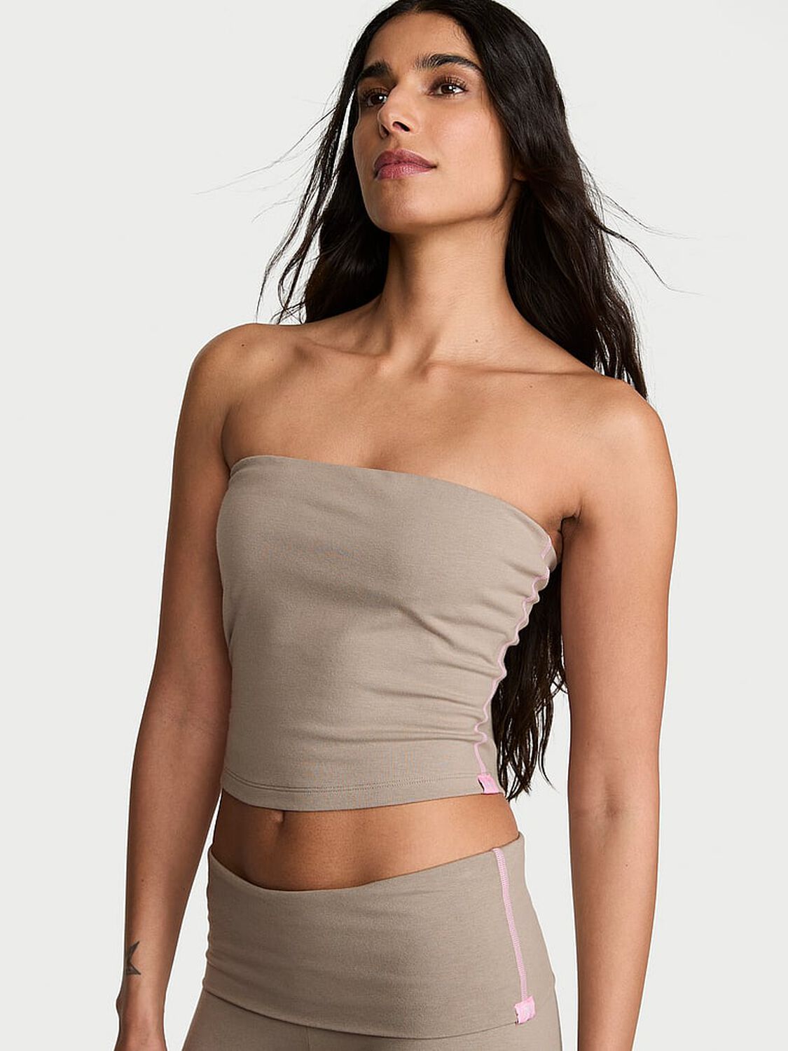 vs Angel Essentials Cotton Tube Top 1 of 3 