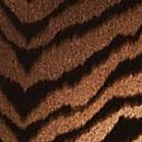 Tease Satin Lace-Trim Cheeky Panty, Tiger Stripe, swatch