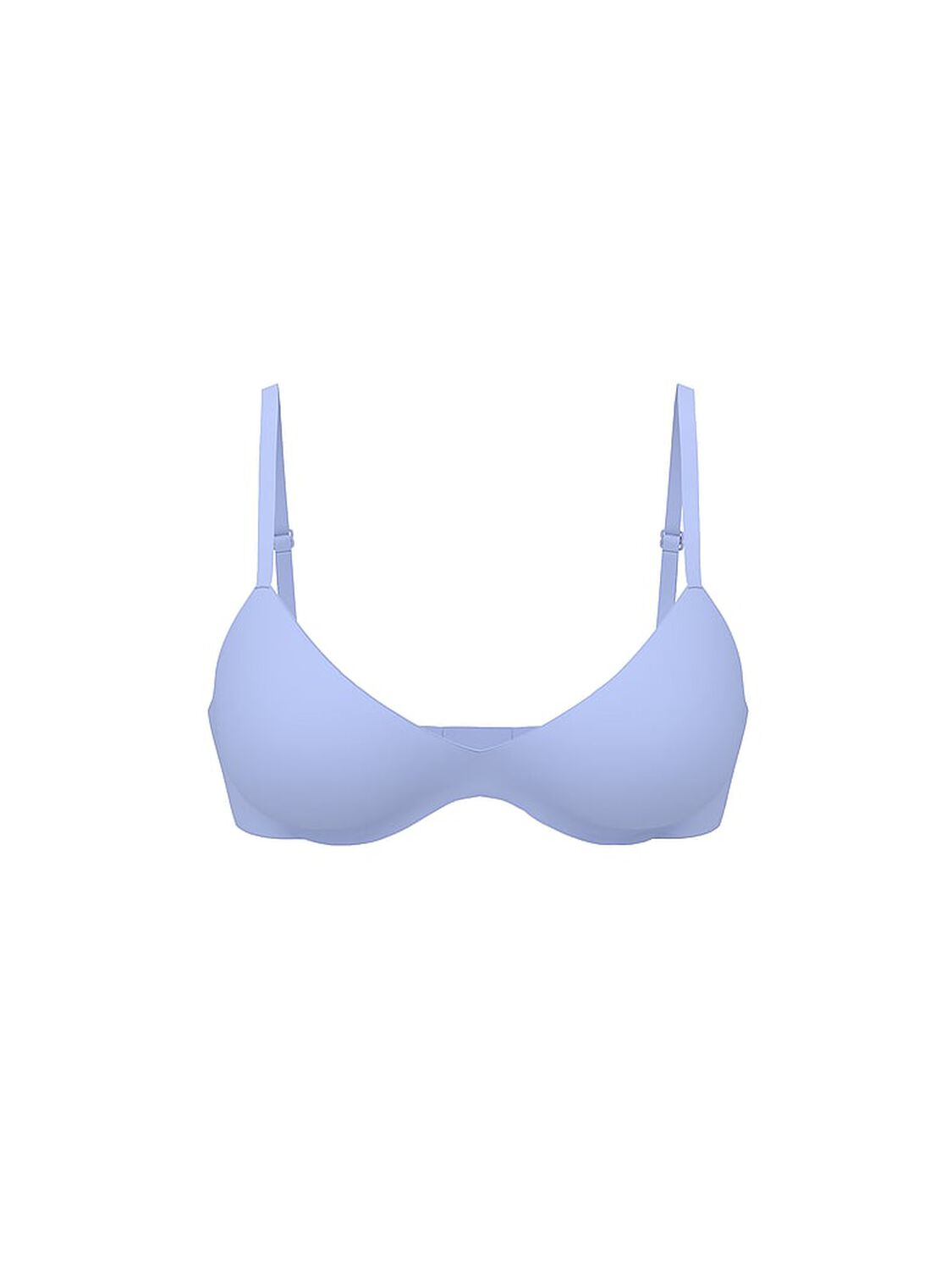 vs Body By Victoria FlexFactor Lightly Lined Plunge Demi Bra Light Lavender 3 of 4 