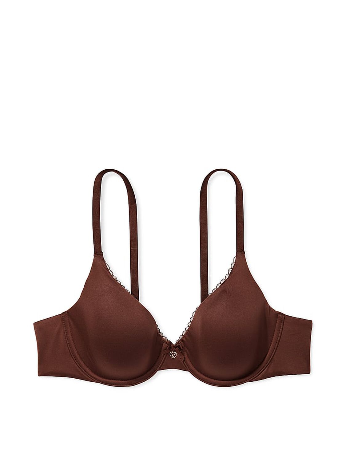 vs Body By Victoria Lightly Lined Smooth Full-Coverage Bra Ganache 3 of 4 