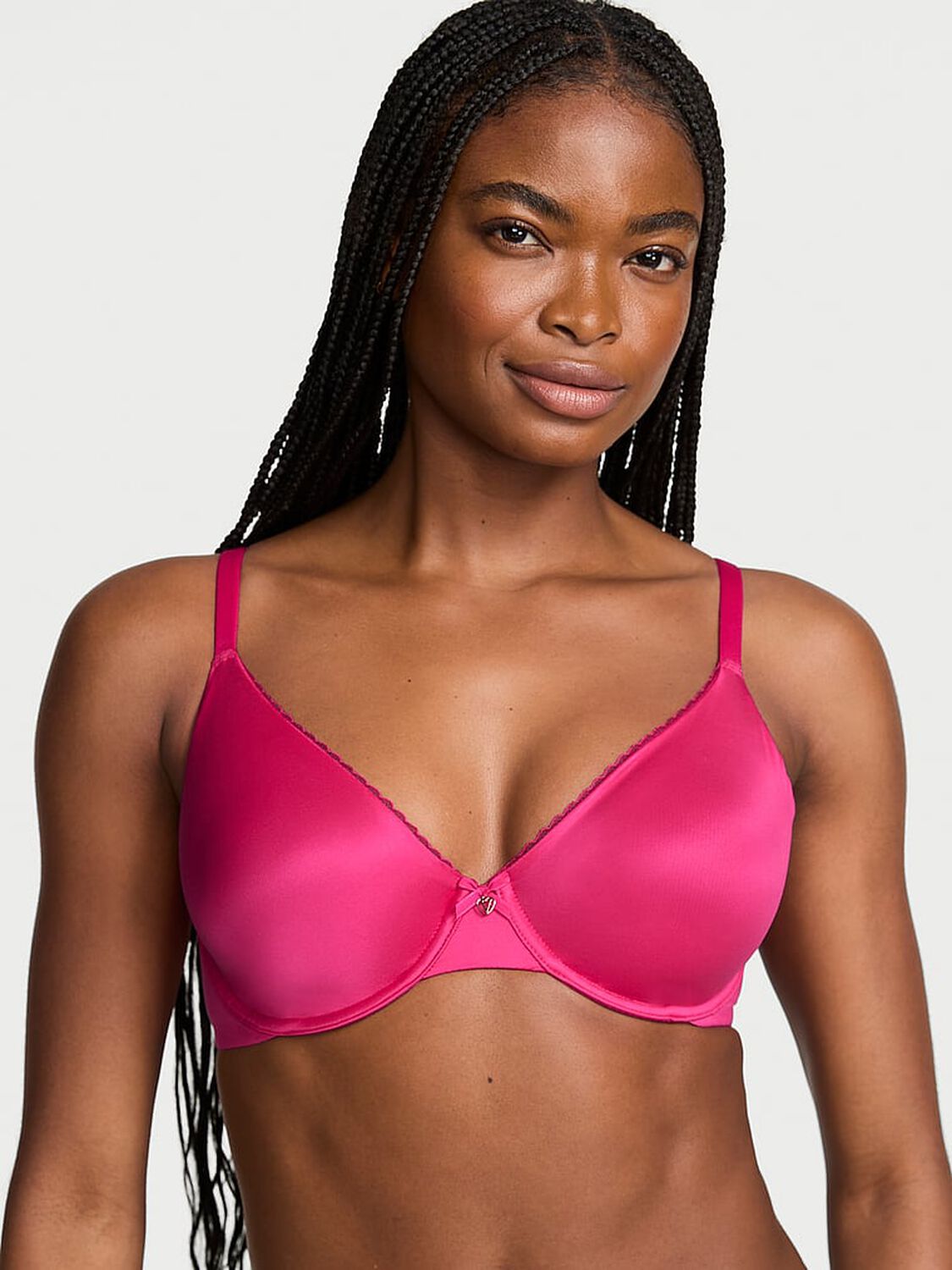 vs Body By Victoria Invisible Lift Unlined Smooth Demi Bra 1 of 4 