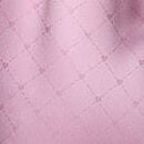 Glazed Satin Heart Long Pajama Set, Bikini Pink Jacquard W Heart Pocket, swatch