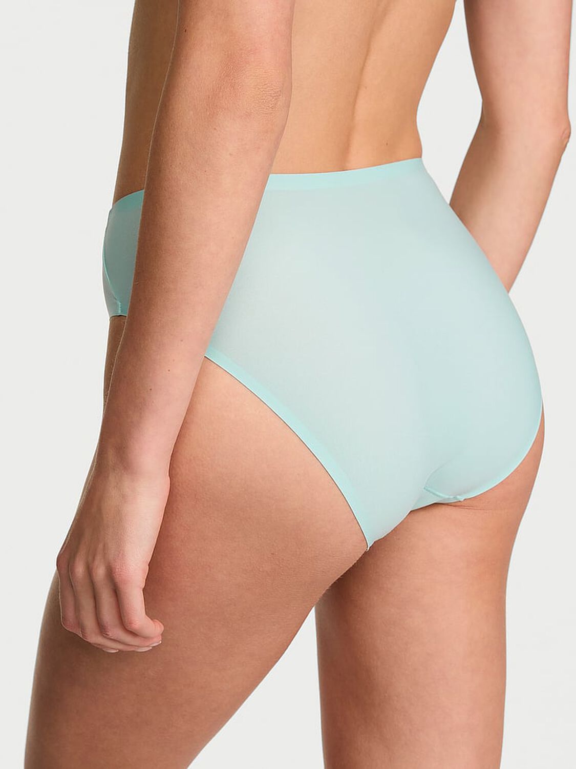 vs Body By Victoria Body by Victoria Flex Mid-Rise Bikini Panty Canal Blue 2 of 3 