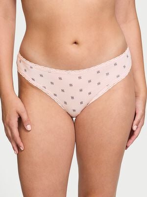 Lace-Waist Bikini Panty