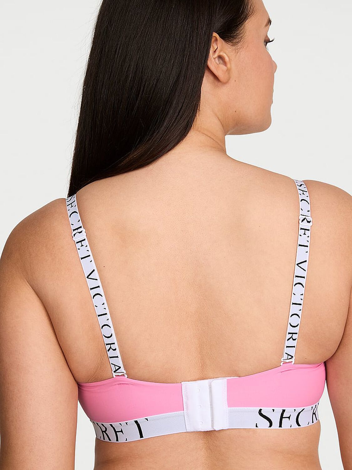 vs The T-Shirt The CoolBra&trade; Lightly Lined Balconette Strapless Bra Pink Sugar 2 of 2 