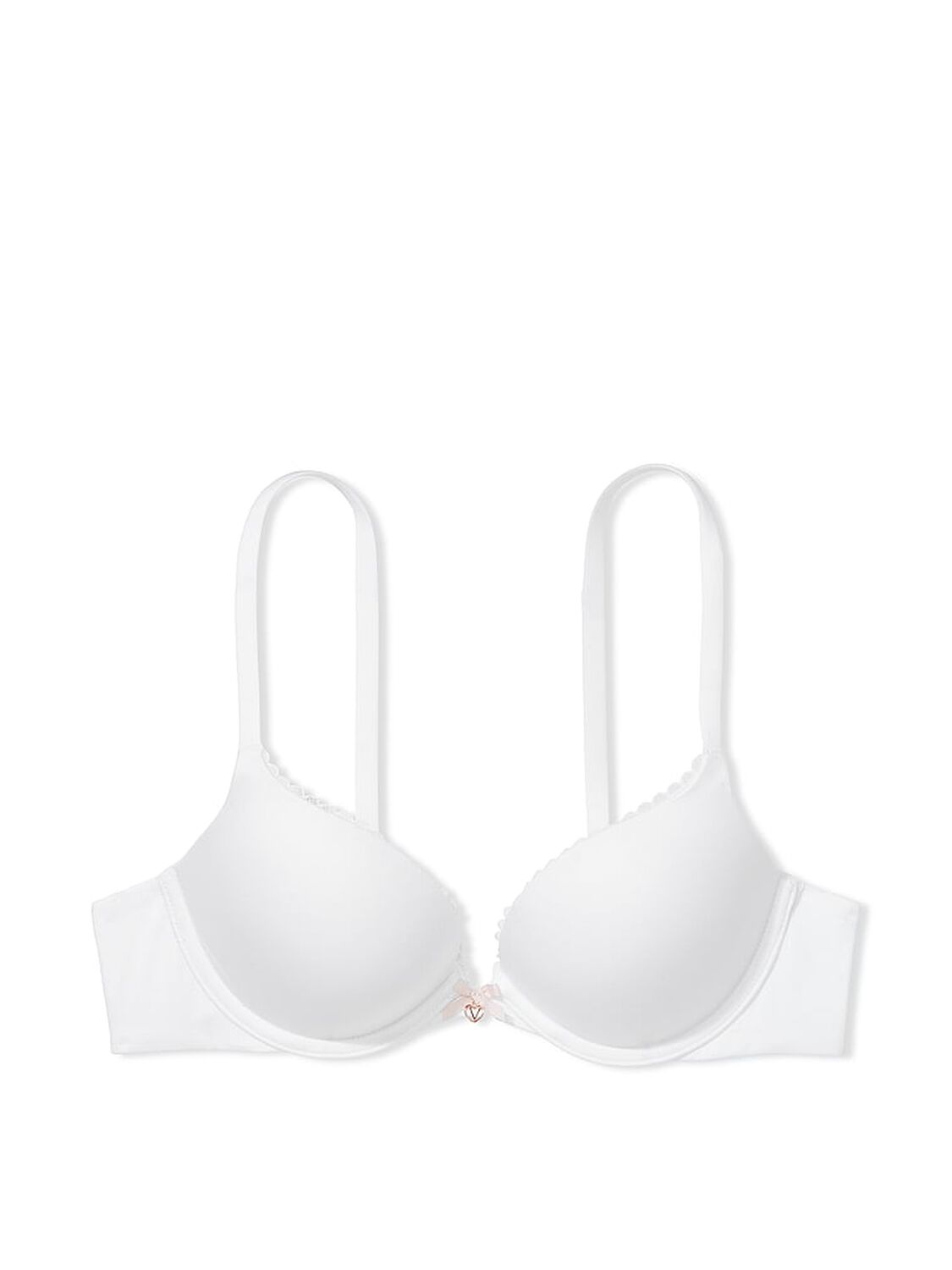 vs Body By Victoria Push-Up Smooth Bra White 1 of 3 