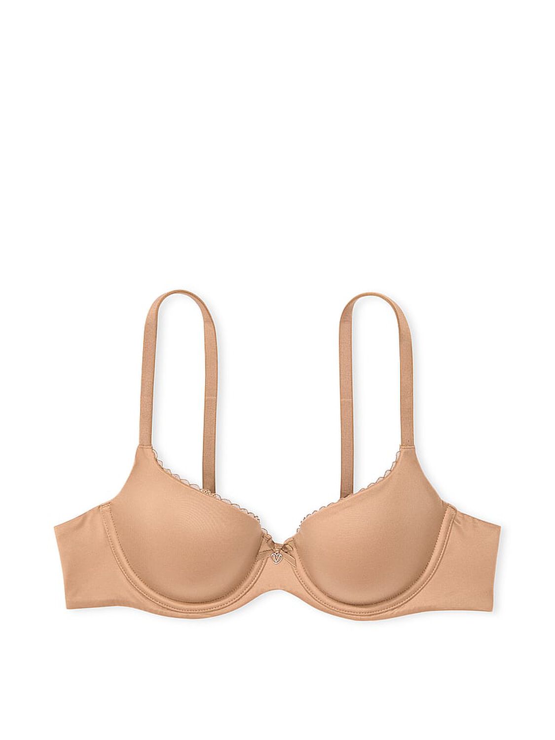 vs Body By Victoria Lightly Lined Smooth Demi Bra Praline 3 of 3 