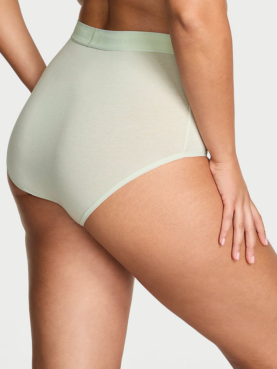 vs Cotton Logo Cotton Modern Brief Panty Mint Crush 2 of 2 